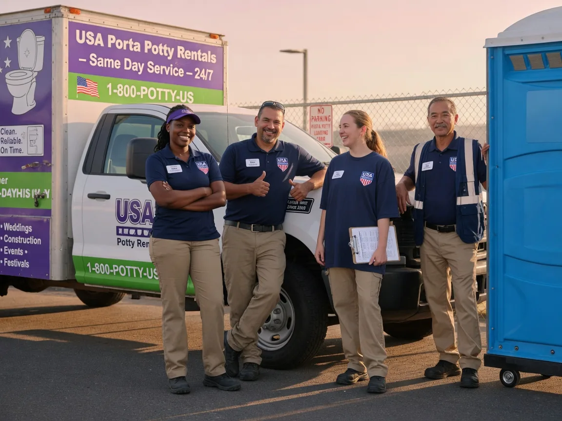 Porta Potty Rental company in Annapolis, IL
